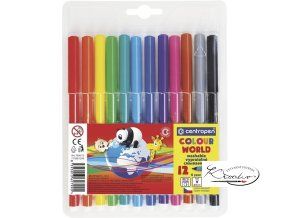 Popisovače barevné Colour World 12