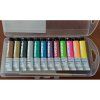 Temperové barvy Primo 12x12ml / 8x metalické + 4x fluo