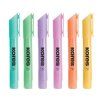 Zvýrazňovač Kores  High Liner Plus pastel - sada 6 barev