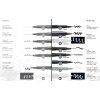 Moderní umělecký popisovač pro tušové skicování, kreslení a malbu, v plastovém pouzdře.  Šíře stopy S, F, M, B, barva černá.  PH neutrální inkoust bez obsahu kyselin inkoust je odolný proti působení slunečního záření po zaschnutí vodědolný, nerozmazávající se na papíře