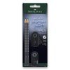 Grafitová tužka Faber-Castell Sparkle Black - set 4 ks