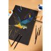 Blok Clairefontaine Paint on Black - A5, 20 listů, 250 g