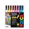 Sada akrylových popisovačů Posca  8 ks - pastelové barvy