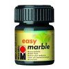 Mramorovací barva easy marble 15ml 073 černá