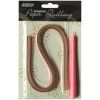 Papírové proužky na quilling 50ks 38x3mm